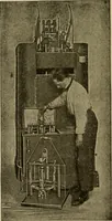 An illustration from Hawkins electrical guide. Questions, answers & illustrations; a progressive course of study for engineers, electricians, students and those desiring to acquire a working knowledge of electricity and its applications; a practical treatise (1914)