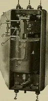 An illustration from Hawkins electrical guide. Questions, answers & illustrations; a progressive course of study for engineers, electricians, students and those desiring to acquire a working knowledge of electricity and its applications; a practical treatise (1914)