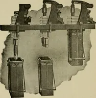 An illustration from Hawkins electrical guide. Questions, answers & illustrations; a progressive course of study for engineers, electricians, students and those desiring to acquire a working knowledge of electricity and its applications; a practical treatise (1914)
