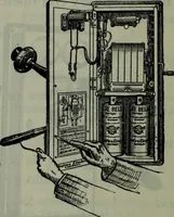 An illustration from Hawkins electrical guide ... : questions, answers & illustrations : a progressive course of study for engineers, electricians, students and those desiring to acquire a working knowledge of electricity and its applications ; a practical treatise (1914)