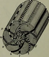 An illustration from Hawkins electrical guide ... : questions, answers & illustrations : a progressive course of study for engineers, electricians, students and those desiring to acquire a working knowledge of electricity and its applications ; a practical treatise (1914)