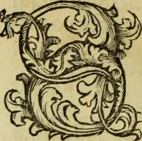 An illustration from Hec est noua queda[m] singular[is] at[que] rara legenda ed alijs sex lege[n]dis collecta et perfecta tractans de origine, et vite, ordine, de conuersione, ac magistrali disputatione, ast de passione, morte, [&] miraculis generose regine, necnon gloriose virginis et martiris sancte Katherine, ciuis quo[que] olim erat vrbis Alexandrine (1500)
