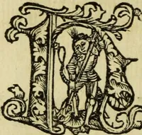 Picture 17 of 34 from Hec est noua queda[m] singular[is] at[que] rara legenda ed alijs sex lege[n]dis collecta et perfecta tractans de origine, et vite, ordine, de conuersione, ac magistrali disputatione, ast de passione, morte, [&] miraculis generose regine, necnon gloriose virginis et martiris sancte Katherine, ciuis quo[que] olim erat vrbis Alexandrine (1500), leaf 45