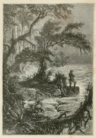 An illustration from Hector Servadac : voyages et aventures à travers le monde solaire (1878)