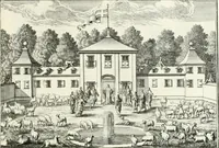 Picture 92 of 249 from Heilige Augen- und Gemüths-Lust : vorstellend, alle sonn- fest- und feyrtägliche nicht nur Evangelien, sondern auch Epistelen und Lectionen, jene historisch : diese auch emblemmatisch, und mit curieusen Einfassungen : in vielen Kupffer-Stücken von frembder und gantz neuer Invention : so wohl zur Kunst-Ubung als Unterhaltung Gottseeliger Betrachtungen, wie auch Vermehrung der Kupffer-Bibelen und Ausszierung aller christlichen Postillen dienlich (1706), leaf 100