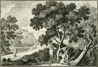 Picture 119 of 249 from Heilige Augen- und Gemüths-Lust : vorstellend, alle sonn- fest- und feyrtägliche nicht nur Evangelien, sondern auch Epistelen und Lectionen, jene historisch : diese auch emblemmatisch, und mit curieusen Einfassungen : in vielen Kupffer-Stücken von frembder und gantz neuer Invention : so wohl zur Kunst-Ubung als Unterhaltung Gottseeliger Betrachtungen, wie auch Vermehrung der Kupffer-Bibelen und Ausszierung aller christlichen Postillen dienlich (1706), leaf 128