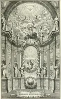 Picture 150 of 249 from Heilige Augen- und Gemüths-Lust : vorstellend, alle sonn- fest- und feyrtägliche nicht nur Evangelien, sondern auch Epistelen und Lectionen, jene historisch : diese auch emblemmatisch, und mit curieusen Einfassungen : in vielen Kupffer-Stücken von frembder und gantz neuer Invention : so wohl zur Kunst-Ubung als Unterhaltung Gottseeliger Betrachtungen, wie auch Vermehrung der Kupffer-Bibelen und Ausszierung aller christlichen Postillen dienlich (1706), leaf 160