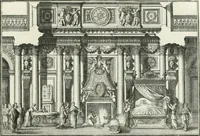 Picture 187 of 249 from Heilige Augen- und Gemüths-Lust : vorstellend, alle sonn- fest- und feyrtägliche nicht nur Evangelien, sondern auch Epistelen und Lectionen, jene historisch : diese auch emblemmatisch, und mit curieusen Einfassungen : in vielen Kupffer-Stücken von frembder und gantz neuer Invention : so wohl zur Kunst-Ubung als Unterhaltung Gottseeliger Betrachtungen, wie auch Vermehrung der Kupffer-Bibelen und Ausszierung aller christlichen Postillen dienlich (1706), leaf 198