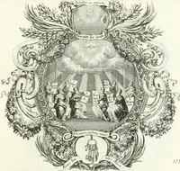 Picture 216 of 249 from Heilige Augen- und Gemüths-Lust : vorstellend, alle sonn- fest- und feyrtägliche nicht nur Evangelien, sondern auch Epistelen und Lectionen, jene historisch : diese auch emblemmatisch, und mit curieusen Einfassungen : in vielen Kupffer-Stücken von frembder und gantz neuer Invention : so wohl zur Kunst-Ubung als Unterhaltung Gottseeliger Betrachtungen, wie auch Vermehrung der Kupffer-Bibelen und Ausszierung aller christlichen Postillen dienlich (1706), leaf 226