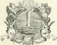 An illustration from Heilige Augen- und Gemüths-Lust : vorstellend, alle sonn- fest- und feyrtägliche nicht nur Evangelien, sondern auch Epistelen und Lectionen, jene historisch : diese auch emblemmatisch, und mit curieusen Einfassungen : in vielen Kupffer-Stücken von frembder und gantz neuer Invention : so wohl zur Kunst-Ubung als Unterhaltung Gottseeliger Betrachtungen, wie auch Vermehrung der Kupffer-Bibelen und Ausszierung aller christlichen Postillen dienlich (1706)
