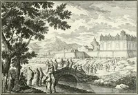Picture 53 of 249 from Heilige Augen- und Gemüths-Lust : vorstellend, alle sonn- fest- und feyrtägliche nicht nur Evangelien, sondern auch Epistelen und Lectionen, jene historisch : diese auch emblemmatisch, und mit curieusen Einfassungen : in vielen Kupffer-Stücken von frembder und gantz neuer Invention : so wohl zur Kunst-Ubung als Unterhaltung Gottseeliger Betrachtungen, wie auch Vermehrung der Kupffer-Bibelen und Ausszierung aller christlichen Postillen dienlich (1706), leaf 62