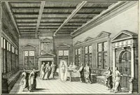 An illustration from Heilige Augen- und Gemüths-Lust : vorstellend, alle sonn- fest- und feyrtägliche nicht nur Evangelien, sondern auch Epistelen und Lectionen, jene historisch : diese auch emblemmatisch, und mit curieusen Einfassungen : in vielen Kupffer-Stücken von frembder und gantz neuer Invention : so wohl zur Kunst-Ubung als Unterhaltung Gottseeliger Betrachtungen, wie auch Vermehrung der Kupffer-Bibelen und Ausszierung aller christlichen Postillen dienlich (1706)