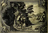 Picture 313 of 344 from Heilig-epistolischer Bericht, Licht, Geleit, und Freud. Das ist : Emblematische Fürstllung der heiligen Sonn- und festtäglichen Episteln; in welcher gründlicher Bericht von den rechten Wort-Verstand ertheilet, dem wahren Christenthum ein helles licht furgetragen, und ein sicheres Geleit mit beigefügten Gebeten und Gesängen zu der himmlischen Freude gezeiget wird (1663), leaf 1007