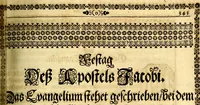Picture 337 of 344 from Heilig-epistolischer Bericht, Licht, Geleit, und Freud. Das ist : Emblematische Fürstllung der heiligen Sonn- und festtäglichen Episteln; in welcher gründlicher Bericht von den rechten Wort-Verstand ertheilet, dem wahren Christenthum ein helles licht furgetragen, und ein sicheres Geleit mit beigefügten Gebeten und Gesängen zu der himmlischen Freude gezeiget wird (1663), leaf 1056