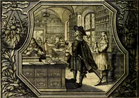An illustration from Heilig-epistolischer Bericht, Licht, Geleit, und Freud. Das ist : Emblematische Fürstllung der heiligen Sonn- und festtäglichen Episteln; in welcher gründlicher Bericht von den rechten Wort-Verstand ertheilet, dem wahren Christenthum ein helles licht furgetragen, und ein sicheres Geleit mit beigefügten Gebeten und Gesängen zu der himmlischen Freude gezeiget wird (1663)