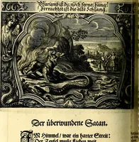 Picture 179 of 344 from Heilig-epistolischer Bericht, Licht, Geleit, und Freud. Das ist : Emblematische Fürstllung der heiligen Sonn- und festtäglichen Episteln; in welcher gründlicher Bericht von den rechten Wort-Verstand ertheilet, dem wahren Christenthum ein helles licht furgetragen, und ein sicheres Geleit mit beigefügten Gebeten und Gesängen zu der himmlischen Freude gezeiget wird (1663), leaf 653