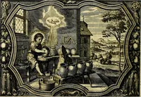 Picture 29 of 344 from Heilig-epistolischer Bericht, Licht, Geleit, und Freud. Das ist : Emblematische Fürstllung der heiligen Sonn- und festtäglichen Episteln; in welcher gründlicher Bericht von den rechten Wort-Verstand ertheilet, dem wahren Christenthum ein helles licht furgetragen, und ein sicheres Geleit mit beigefügten Gebeten und Gesängen zu der himmlischen Freude gezeiget wird (1663), leaf 75