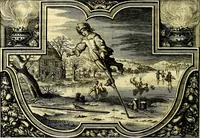 Picture 31 of 344 from Heilig-epistolischer Bericht, Licht, Geleit, und Freud. Das ist : Emblematische Fürstllung der heiligen Sonn- und festtäglichen Episteln; in welcher gründlicher Bericht von den rechten Wort-Verstand ertheilet, dem wahren Christenthum ein helles licht furgetragen, und ein sicheres Geleit mit beigefügten Gebeten und Gesängen zu der himmlischen Freude gezeiget wird (1663), leaf 81