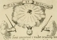 An illustration from Helicon Boemo-Hercynius : in quo nouem applausibus coronatur neo-rex Boemiae Leopoldvs (1656)