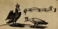 An illustration from Helicon Boemo-Hercynius, in quo nouem applausibus coronatur Neo-Rex Boemiæ Leopoldus (1656)