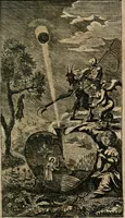 An illustration from Helleleuchtender Hertzens-Spiegel : worinnen vermittelst einer dreyfachen Vorstellung ..., I. Das Erkäntniss, II. Die Übung, und dann III. Das Geheimniss der wahren Gottseligkeit, das ist, die gantze That, Krafft und Hertzens-Theologia ... mit zur Sache hochdienlichen Kupffer-Figuren ..., samt einem kurzgefasten, doch vollständigen Gebet-Büchlein, oder Andachts-Speigel (1680)