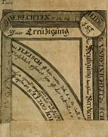An illustration from Helleleuchtender Hertzens-Spiegel : worinnen vermittelst einer dreyfachen Vorstellung ..., I. Das Erkäntniss, II. Die Übung, und dann III. Das Geheimniss der wahren Gottseligkeit, das ist, die gantze That, Krafft und Hertzens-Theologia ... mit zur Sache hochdienlichen Kupffer-Figuren ..., samt einem kurzgefasten, doch vollständigen Gebet-Büchlein, oder Andachts-Speigel (1680)