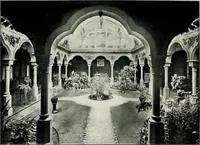An illustration from Henderson's picturesque gardens and ornamental gardening illustrated (1908)