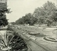 An illustration from Henderson's picturesque gardens and ornamental gardening illustrated (1908)