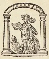 An illustration from Henrici Cornelii Agrippae ab Nettesheym, De incertitudine & vanitate omnium scientiarum & artium liber, lectu plane jucundus & elegans. Cum adjecto indice capitum. Accedunt duo ejusdem auctoris libelli; quorum unus est De nobilitate & praecellentia foeminei sexus, ejusdemque supra virilem eminentia; alter De matrimonio seu conjugio, lectu etiam jucundissimi (1643)