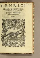 Picture 2 of 13 from Henrici Glareani Helvetii, poetae laureati de geographia liber unus (1534), leaf 5
