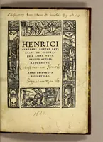 An illustration from Henrici Glareani poetae laureati de geographia liber unus, (1530)
