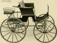 An illustration from Henry Hooker & Co., designers and builders of high grade carriages, New Haven, Connecticut (1907)