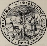 An illustration from The Herald and genealogist (1865)