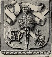 An illustration from The Herald and genealogist (1865)