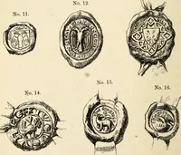 An illustration from The Herald and genealogist (1862)