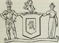 An illustration from A genealogical and heraldic history of the commoners of Great Britain and Ireland enjoying territorial possessions or high official rank, but uninvested with heritable honours (1836)