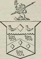 An illustration from A genealogical and heraldic history of the commoners of Great Britain and Ireland enjoying territorial possessions or high official rank, but uninvested with heritable honours (1836)