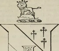 An illustration from A genealogical and heraldic history of the commoners of Great Britain and Ireland enjoying territorial possessions or high official rank, but uninvested with heritable honours (1836)
