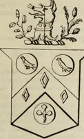 An illustration from A genealogical and heraldic history of the commoners of Great Britain and Ireland enjoying territorial possessions or high official rank, but uninvested with heritable honours (1836)