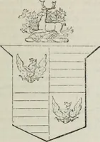 An illustration from A genealogical and heraldic history of the commoners of Great Britain and Ireland enjoying territorial possessions or high official rank, but uninvested with heritable honours (1836)