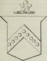 An illustration from A genealogical and heraldic history of the commoners of Great Britain and Ireland enjoying territorial possessions or high official rank, but uninvested with heritable honours (1836)