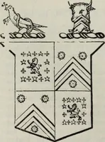 An illustration from A genealogical and heraldic history of the commoners of Great Britain and Ireland enjoying territorial possessions or high official rank, but uninvested with heritable honours (1836)