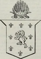 An illustration from A genealogical and heraldic history of the commoners of Great Britain and Ireland enjoying territorial possessions or high official rank, but uninvested with heritable honours (1836)