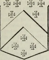 An illustration from A genealogical and heraldic history of the commoners of Great Britain and Ireland enjoying territorial possessions or high official rank, but uninvested with heritable honours (1836)
