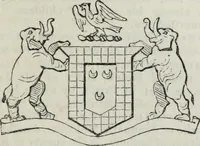 An illustration from A genealogical and heraldic history of the commoners of Great Britain and Ireland enjoying territorial possessions or high official rank, but uninvested with heritable honours (1836)