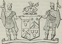 An illustration from A genealogical and heraldic history of the commoners of Great Britain and Ireland enjoying territorial possessions or high official rank, but uninvested with heritable honours (1836)