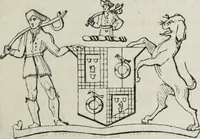 An illustration from A genealogical and heraldic history of the commoners of Great Britain and Ireland enjoying territorial possessions or high official rank, but uninvested with heritable honours (1836)
