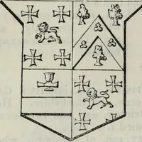 An illustration from A genealogical and heraldic history of the commoners of Great Britain and Ireland enjoying territorial possessions or high official rank, but uninvested with heritable honours (1836)
