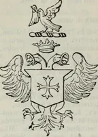 An illustration from A genealogical and heraldic history of the commoners of Great Britain and Ireland enjoying territorial possessions or high official rank, but uninvested with heritable honours (1836)