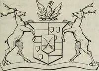 An illustration from A genealogical and heraldic history of the commoners of Great Britain and Ireland enjoying territorial possessions or high official rank, but uninvested with heritable honours (1836)